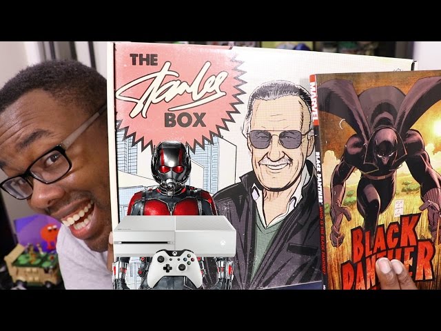 STAN LEE & BLACK PANTHER UNBOXING + SMALLEST XBOX EVER??