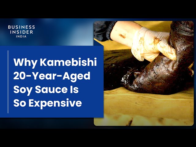 Why Kamebishi 20-Year-Aged Soy Sauce Is So Expensive