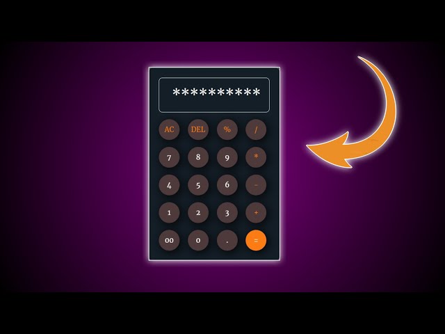 How To make A Calculator Using HTML CSS And JAVASCRIPT | build a calculator in html css and js |