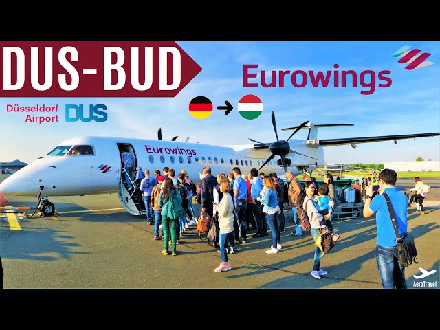 EUROWINGS DASH 8 Q400 | TRIPREPORT | DÜSSELDORF - BUDAPEST | EW 9784 | BASIC | HD