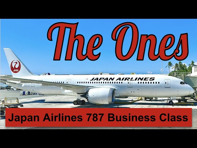 The Ones (Ep. 10) - Japan Airlines 787 Business Class