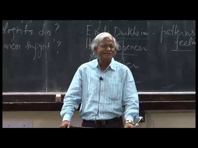 Mod-01 Lec-01 What is sociology?