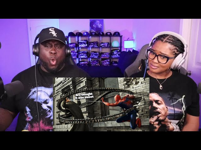 Kidd and Cee Reacts To When SPIDER-MAN and DOC OCK ran the fade all across ZOO YORK