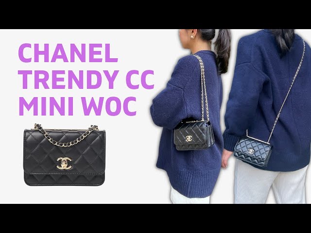 CHANEL Trendy CC Mini Wallet on Chain - Unboxing and Review