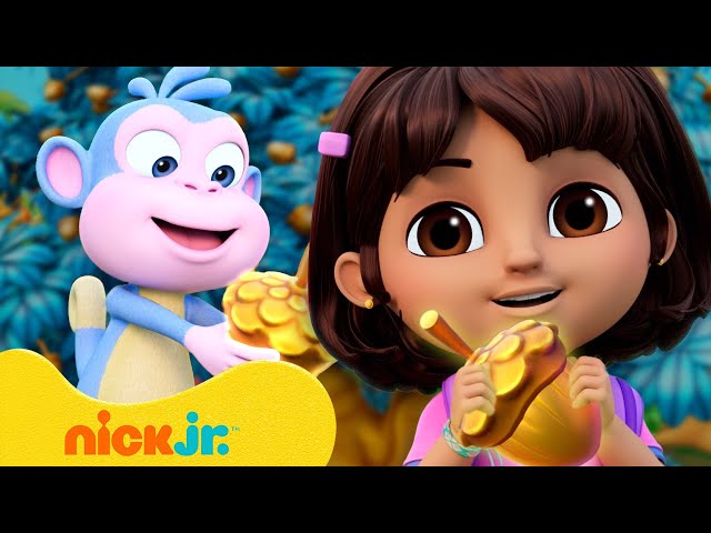 NIEUWE volledige aflevering van Dora! | Zwieber steelt Dora's magische eikel!  | Nick Jr. Nederlands