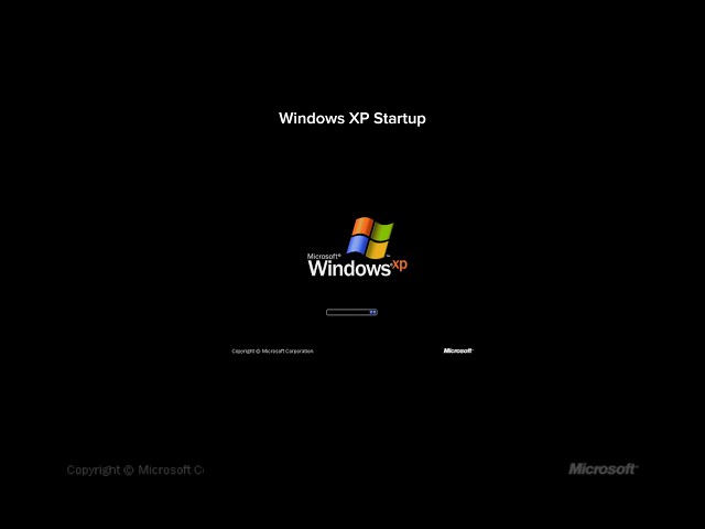 Windows XP Startup