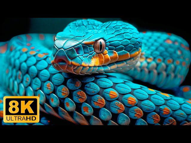 The Reptile Realm 8K ULTRA HD - Relaxing Film With Beautiful Scenes And Inspirational Music