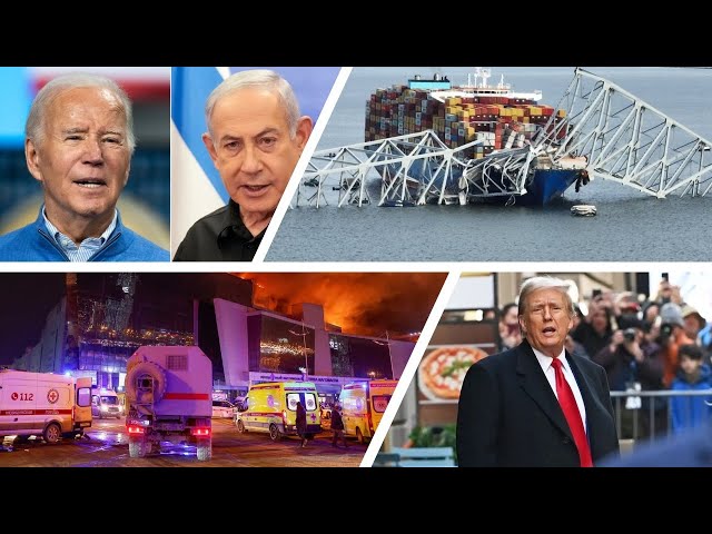 UO 13.17: US Rupture with Israel / Moscow Attack / Baltimore Bridge Collapse / Teflon Trump