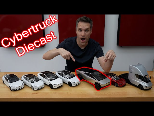 Tesla Cybertruck Diecast Unboxing! Very Different from the Real Thing.
