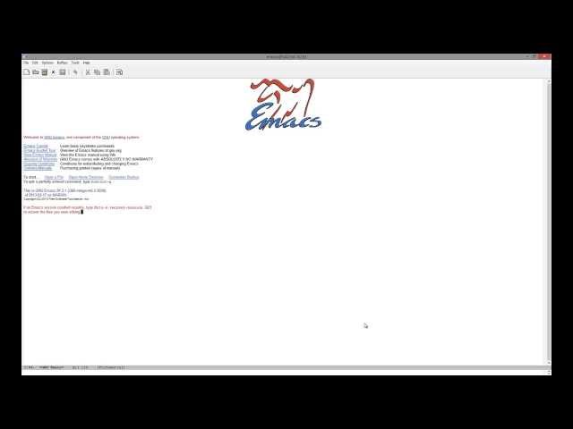 2014-03-19 Emacs Basics - Using the Mouse v2