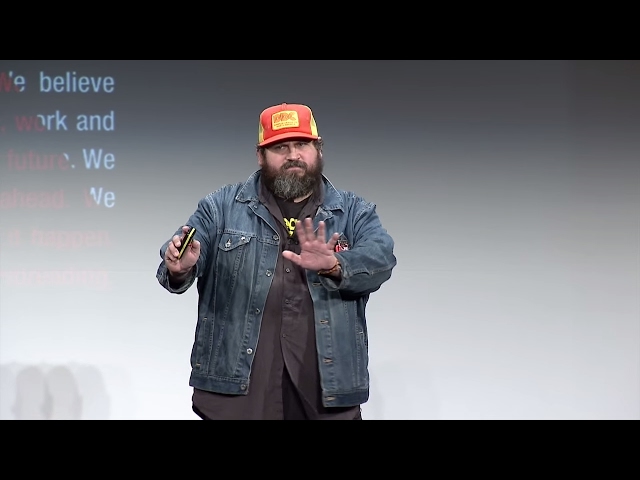 "That Underdog Spirit" - Tall Tales from a Large Man | Aaron Draplin | TEDxDetroit