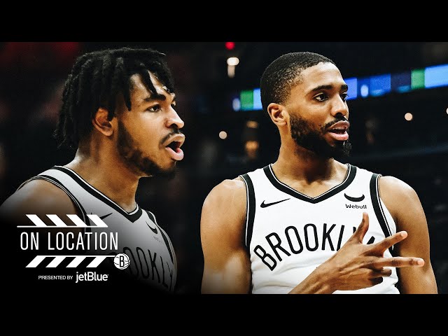 Nets’ Hot 3-point Shooting Fuels Win Against Cleveland | On Location with The Brooklyn Nets