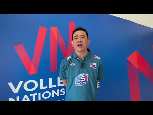 สัมภาษณ์ ‘โค้ชด่วน’ หลังไทยเอาชนะ เซอร์เบีย 3-2 เซต VNL 2022