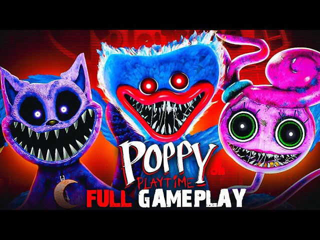 Poppy Playtime All Chapters 1-3 - Full Game Walkthrough
