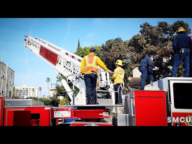 Santa Monica Firefighters Hone Skills in Historic Building Training Exercise