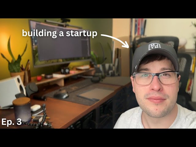 Developer day in the life building a startup | Email waitlist