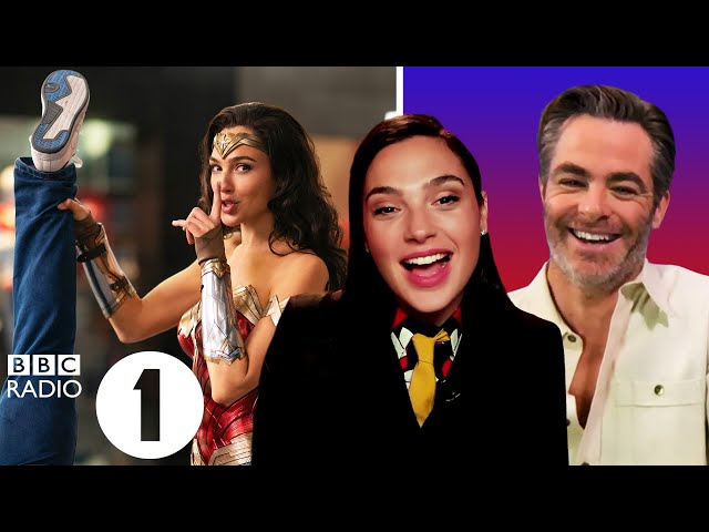 "Don't push it!" Wonder Woman 1984's Gal Gadot and Chris Pine on golden armour and 'bum bags'.