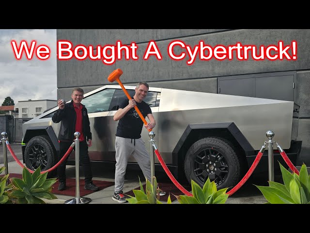 Our First Cybertruck Drive Impressions!