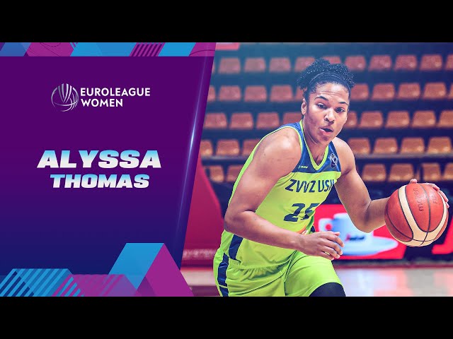 Alyssa Thomas | ZVVZ USK Praha | EuroLeague Women 2022-23 Season Full Highlights