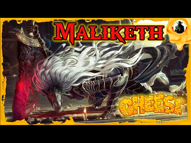 🧀Elden Ring - How to CHEESE Maliketh and Beast Clergyman in 40 seconds - Easy Kill