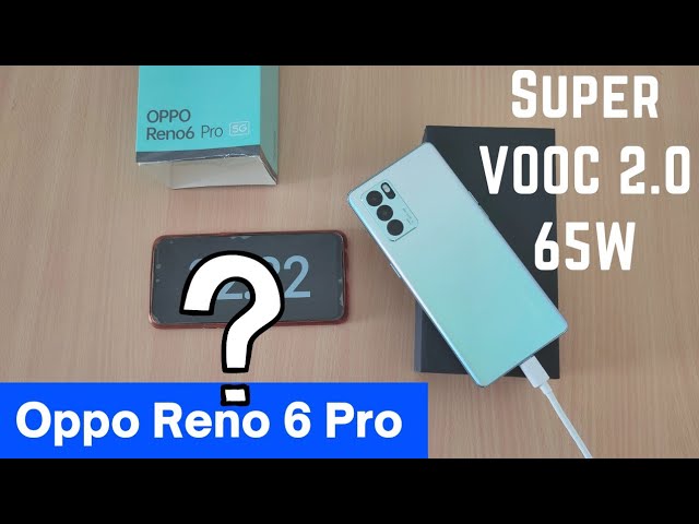 Oppo Reno 6 Pro Battery Charging Test - Super Fast Charging With 65W Super VOOC 2.0