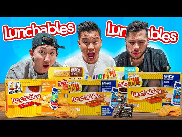 TRYING EVERY LUNCHABLES! *21 Different Lunchables*