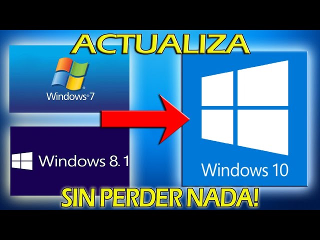 Update Windows 7/8 to Windows 10 without losing data (2021) ✅