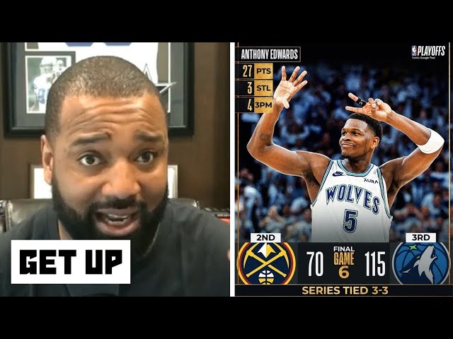 Anthony Edwards is the face of the NBA    Chris Canty on Timberwolves destroy Jokic, Nuggets 115 70