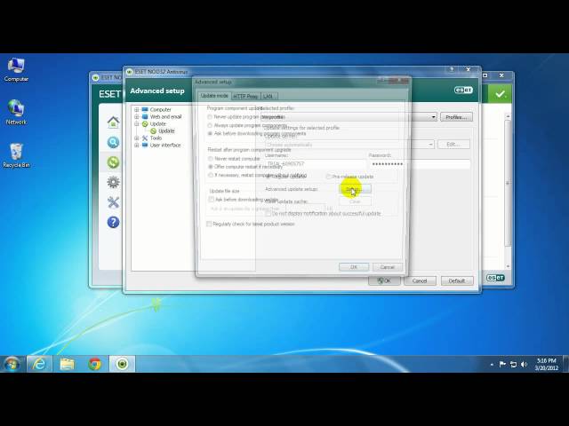 Tech Support: How to adjust the proxy server settings in ESET NOD32 Antivirus