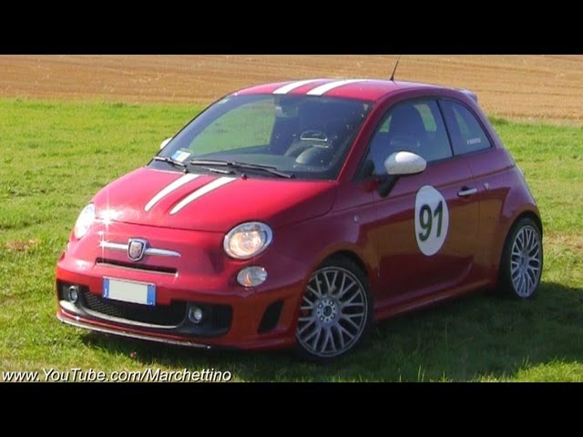 My Abarth 500 - Flames, Rev, Accelerations!