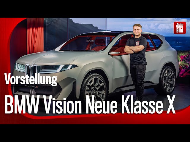 BMW Vision Neue Klasse X (2024) | Ein Vorgeschmack auf den neuen iX3 | Vorstellung mit Jonas Uhlig