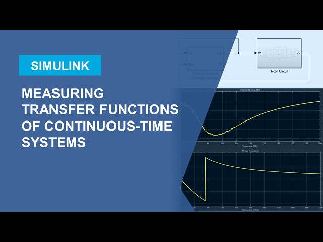 Measuring Transfer Functions of Continuous-Time Systems
