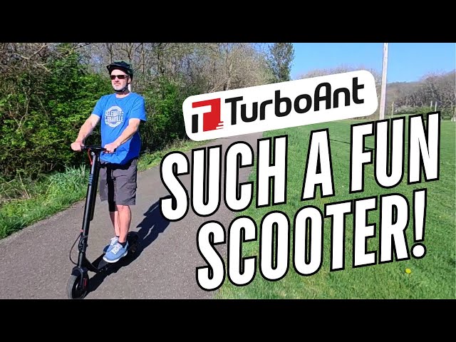 THIS SCOOTER WAS SO FUN! TURBOANT X7 MAX REVIEW