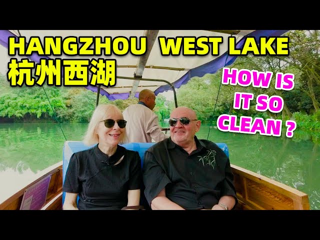 Boating on Hangzhou's West Lake (Why Aren't UK Waterways This Clean?)