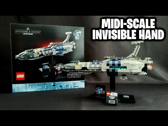 Endlich ein Seperatistenkreuzer! 🚀 | LEGO 75377 Invisible Hand Review | LEGO Star Wars 2024