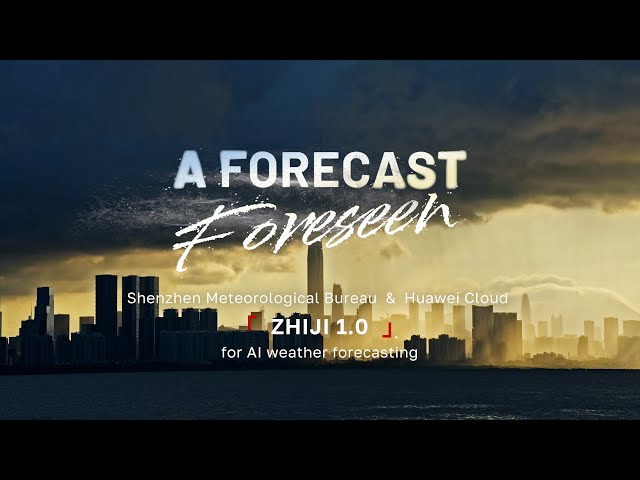 Huawei Cloud & Shenzhen Meteorological Bureau Unveil Regional AI Model
