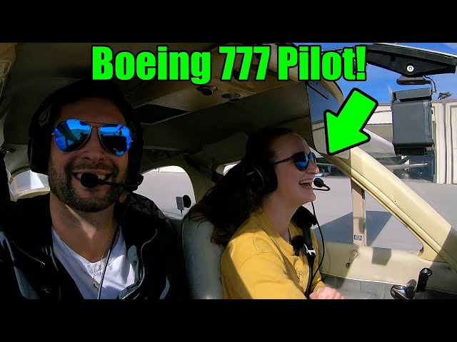 Flying to Breakfast with a Boeing 777 Pilot! (SNA-RIR in a Cessna C177B Cardinal)