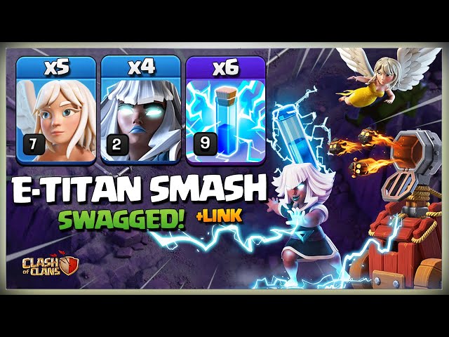 Th14 Electro Titan Smash | Th14 Zap Electro Titan Smash | BEST TH14 Attack Strategy Clash Of Clans