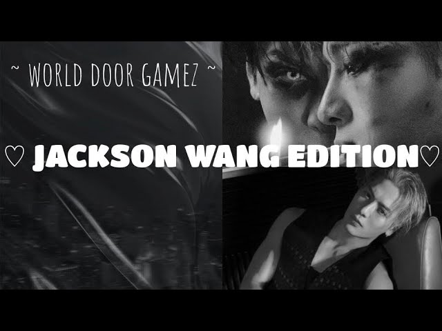 DOOR GAME ~ JACKSON WANG EDITION