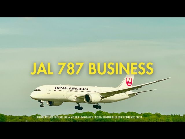 Japan Airlines Business Class 787 Tokyo Narita to Kuala Lumpur - GOOD