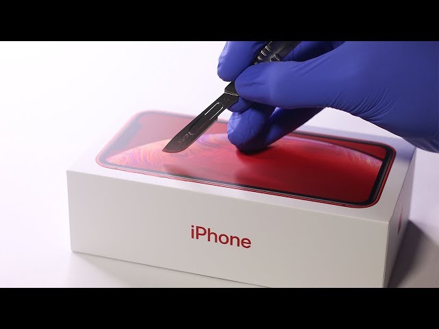 iPhone XR Unboxing: RED EDITION | ASMR |