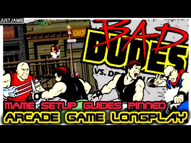 Bad Dudes vs. Dragonninja Arcade Data East 1988 ☆ Longplay #dragonninja #arcadegames #mame