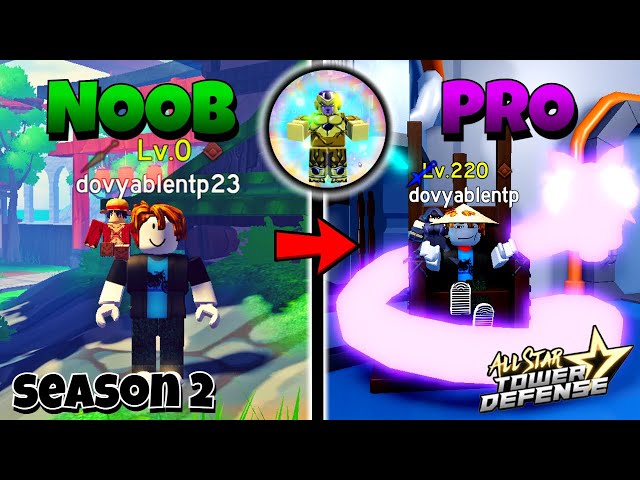 ASTD Noob to Pro Day 2 Becoming Better | All Star Tower Defense Roblox (Season 2)
