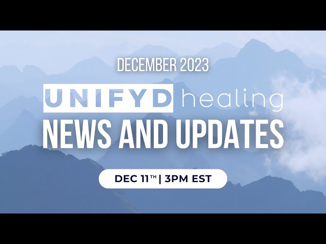 UNIFYD Healing Update + EEQube Giveaway! | December 11th at 3PM EST