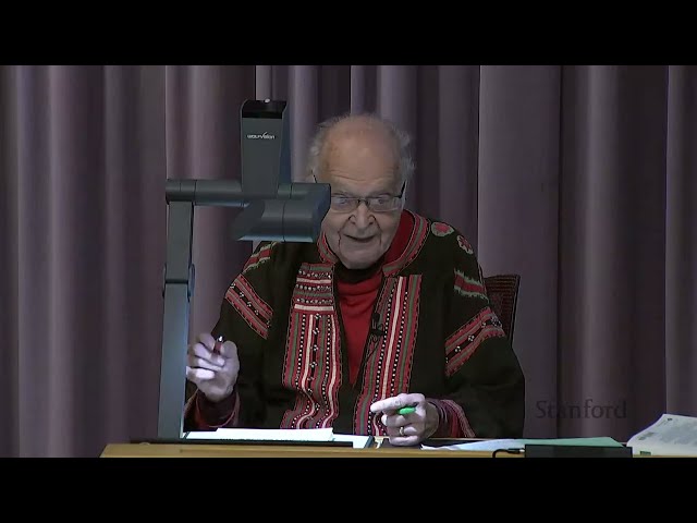 Stanford Lecture: Don Knuth - Twintrees, Baxter Permutations, and Floorplans (2022) LIVE STREAM