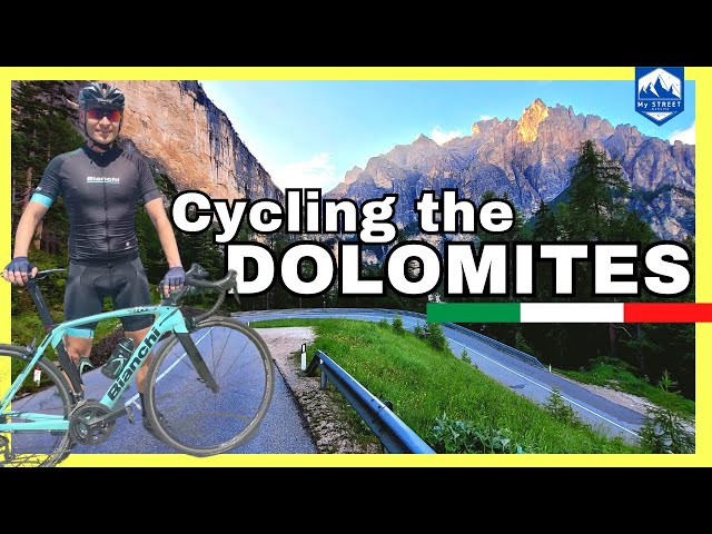 Cycling Italy: Dolomites cycling routes | Furcia & Valparola Pass + Maratona dles Dolomites