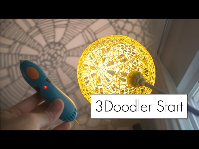 Making Art with the 3Doodler Start // 3D pen review