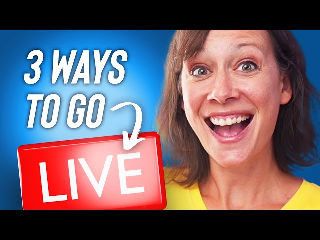 Want the BEST quality? The 3 Ways To Live Stream In 2023!