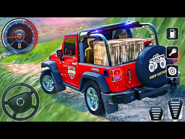 SUV OffRoad Jeep Driving Simulator - Luxury 4x4 Hummer Mountain Driver - Android GamePlay #2