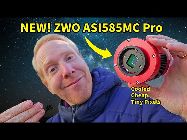 The CHEAPEST ZWO Cooled Astro Camera is here! ZWO ASI585MC Pro